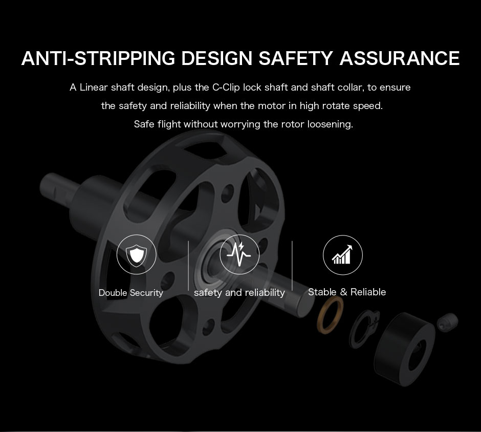 China Moneypro T-motor MAT4120 Long Shaft