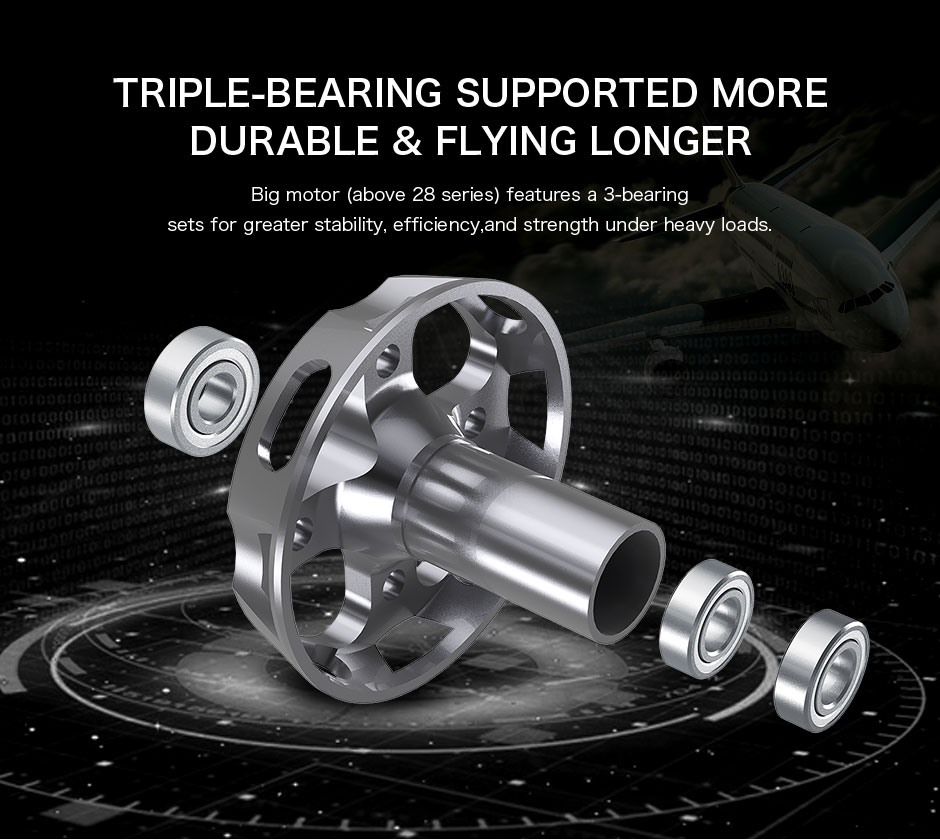 China Moneypro T-motor MAT4120 Long Shaft