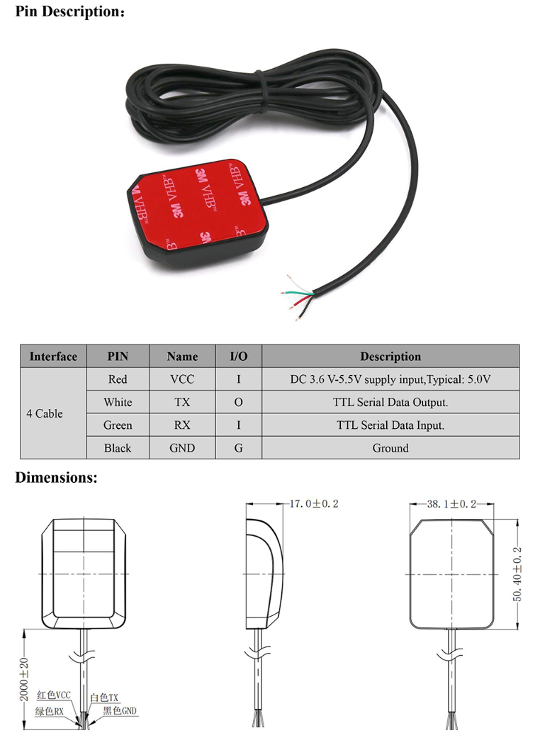 GNSS Receiver MQD-51N
