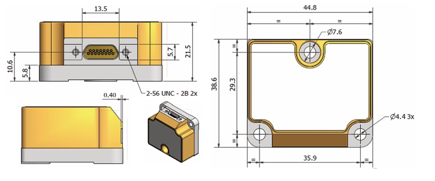 China Moneypro MP-IM012 High-Performance MEMS Gyroscope Module
