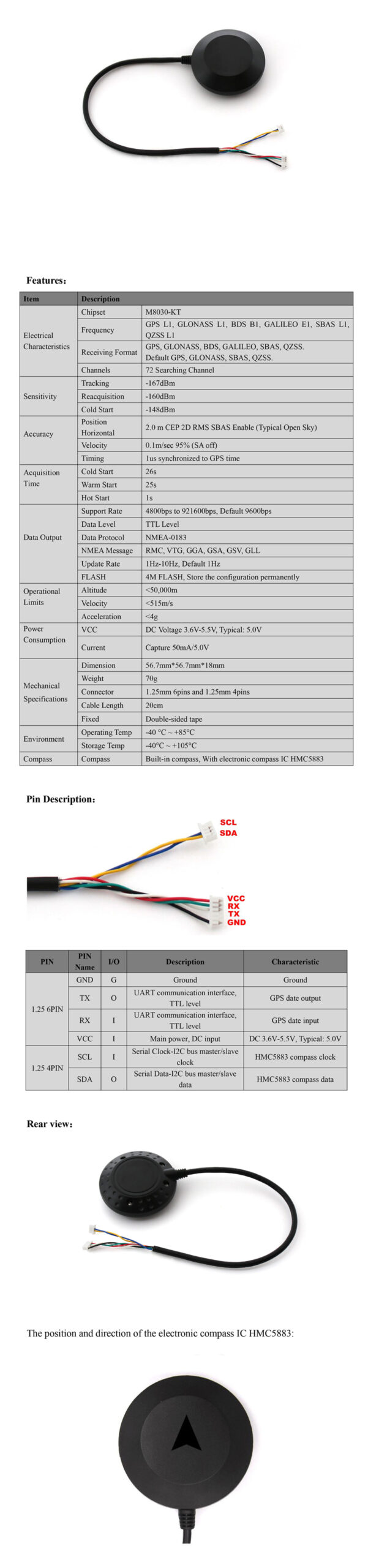 GNSS Receiver MN-808Q