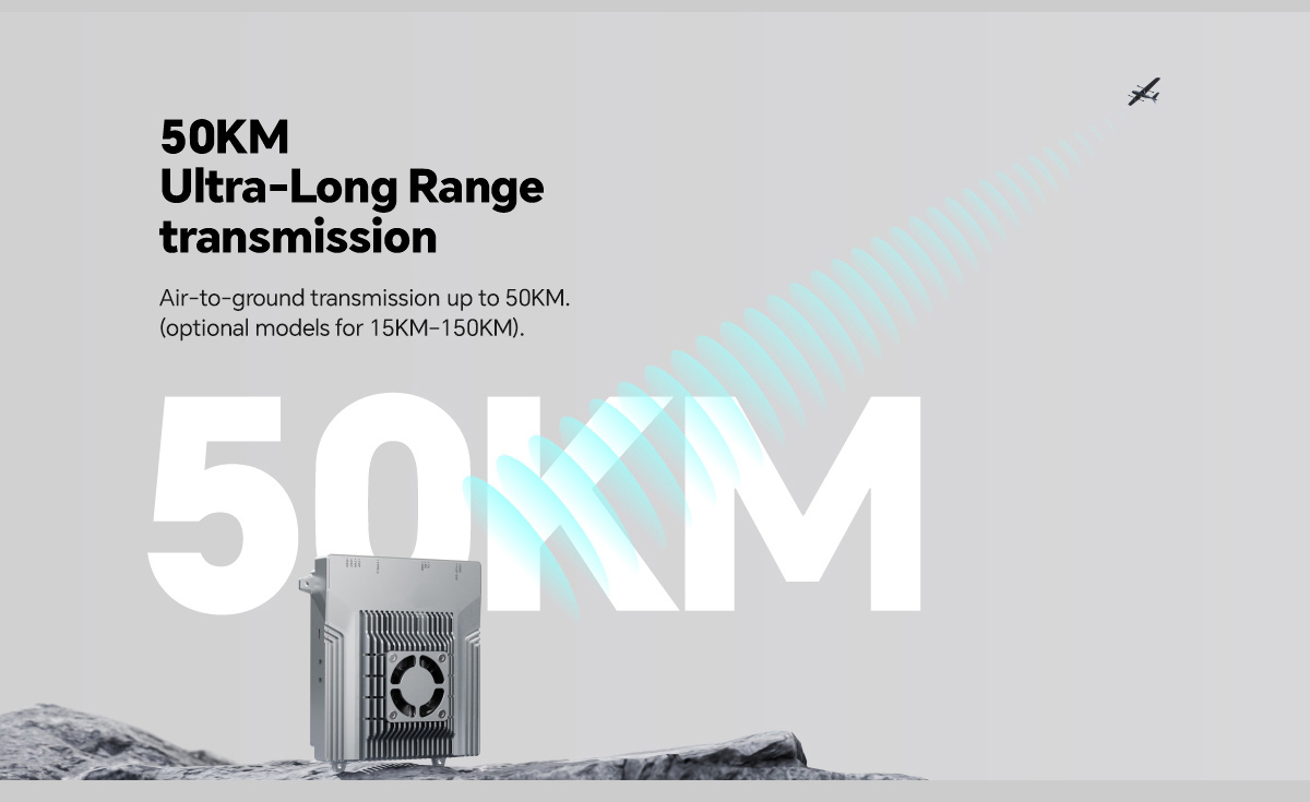 MC-50 | 50KM LTE-Based HD Data & Video Transmission System