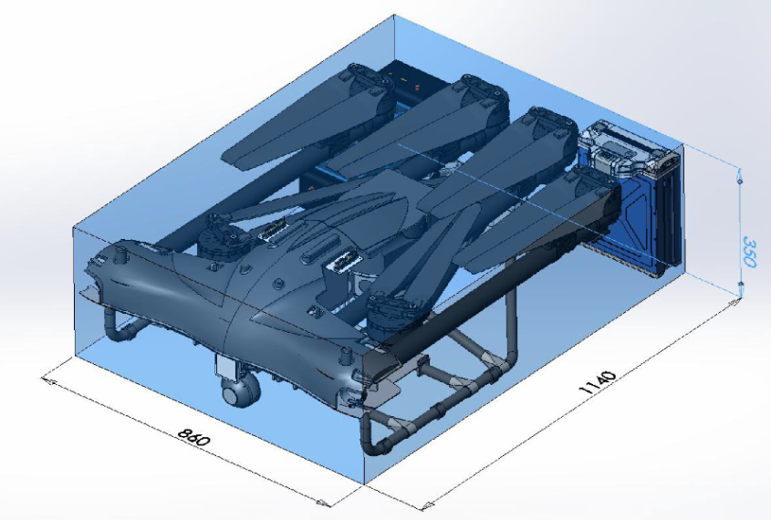 MF100 Industry Level Drone