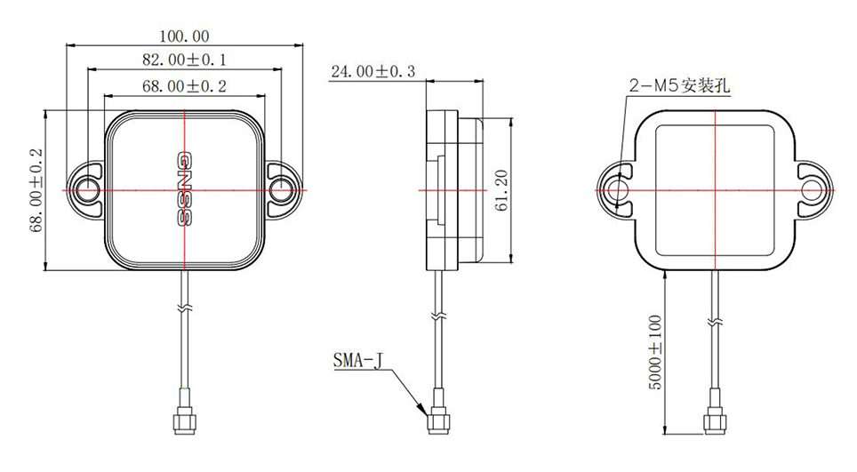 RTK GNSS Antenna MT-266