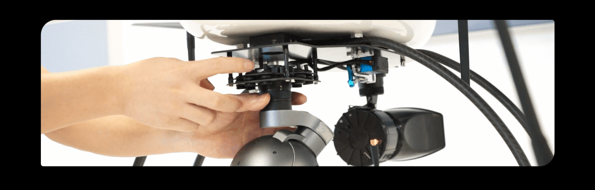 China Moneypro MIR1975T Dual IR Thermal Sensors Object Tracking Gimbal Camera