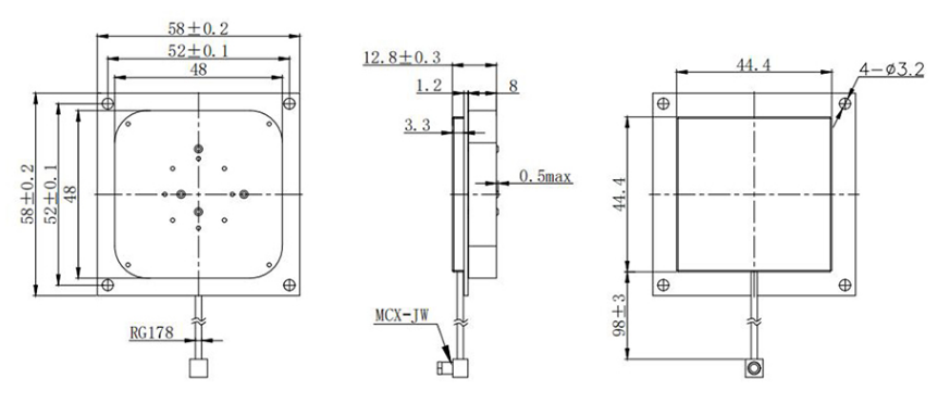 RTK GNSS Antenna MT-T415