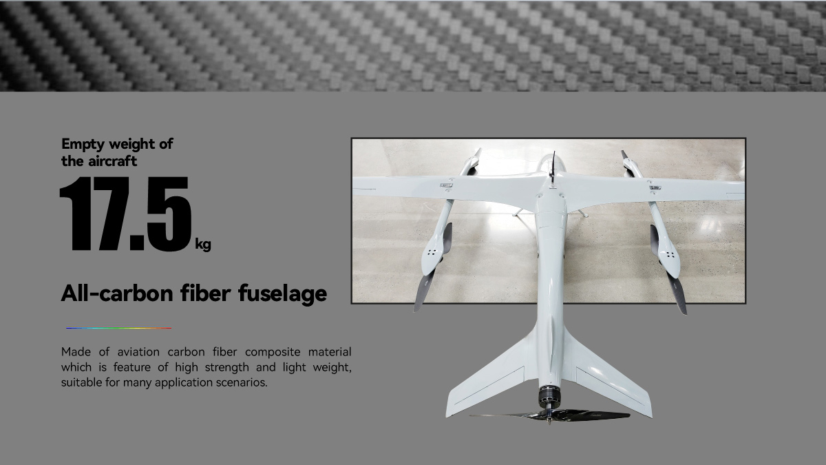 China Moneypro MVT400 V2 Long Flight Time Electric VTOL 4hrs @ 5kg Load