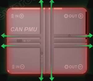 CUAV CAN PMU Power Module High Precision Power Detection Unit Module For UAV And Flight Controller