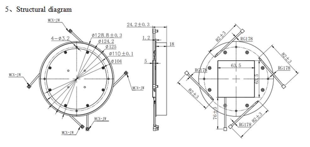 GNSS Air Medium Antenna MT-T345