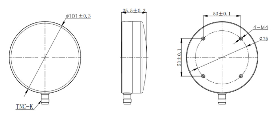 RTK GNSS Antenna MT-600