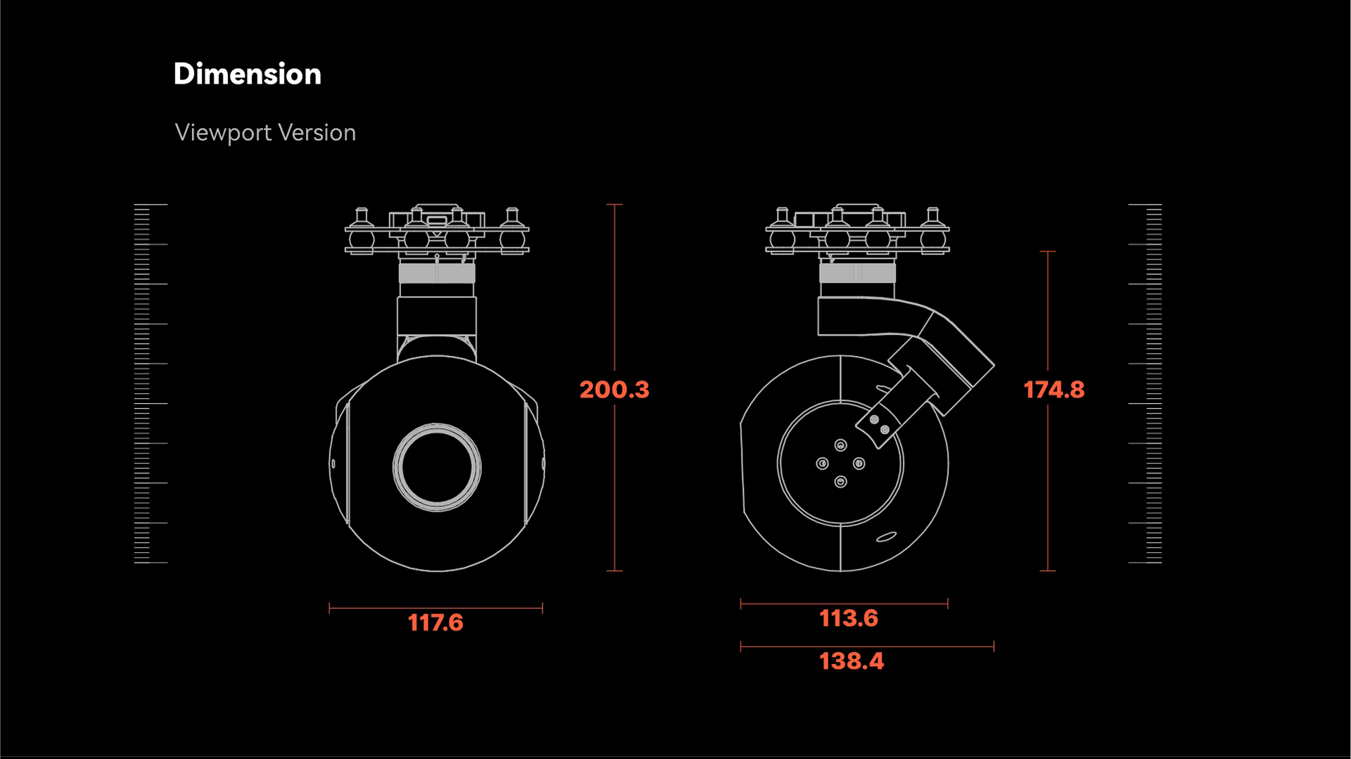 China Moneypro M40 Pro 40x Optical Zoom AI Tracking 3axis Gimbal Camera
