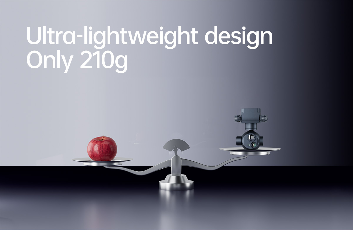 China Moneypro M818X Micro Dual EO/IR Object Tracking Gimbal Camera