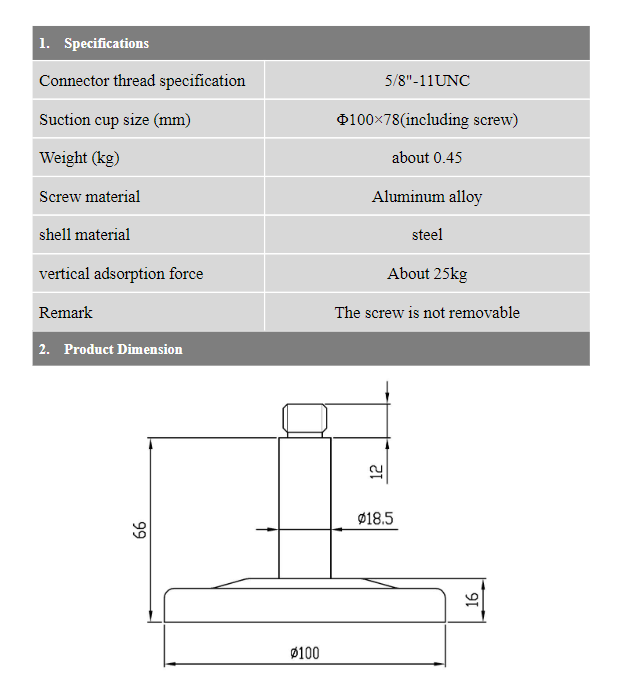 Antenna Accessories MT-M100SD