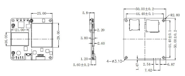 RTK GNSS Board MG-550
