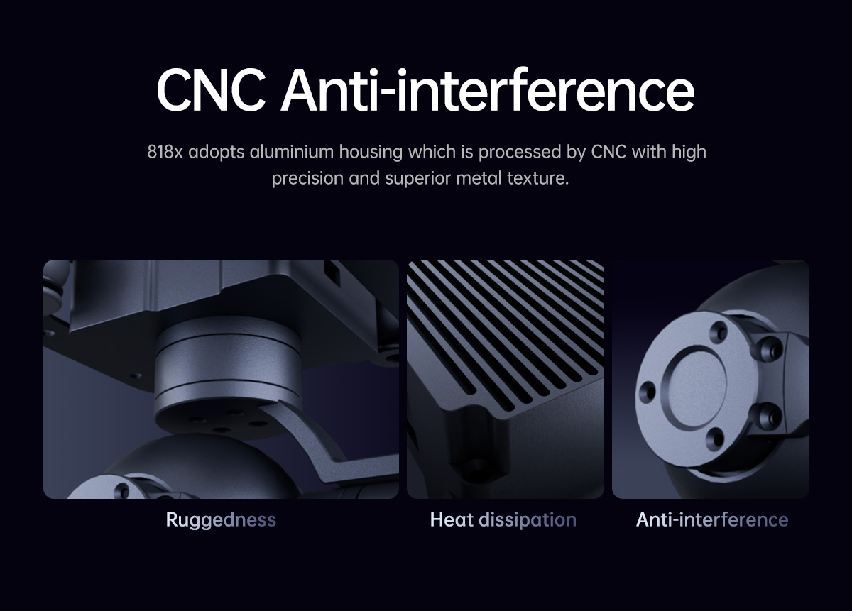 China Moneypro M818X Micro Dual EO/IR Object Tracking Gimbal Camera