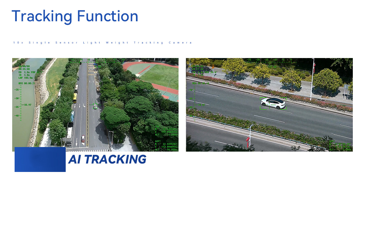 China Moneypro M10 Pro 10x Single Sensor Light Weight AI Tracking Camera