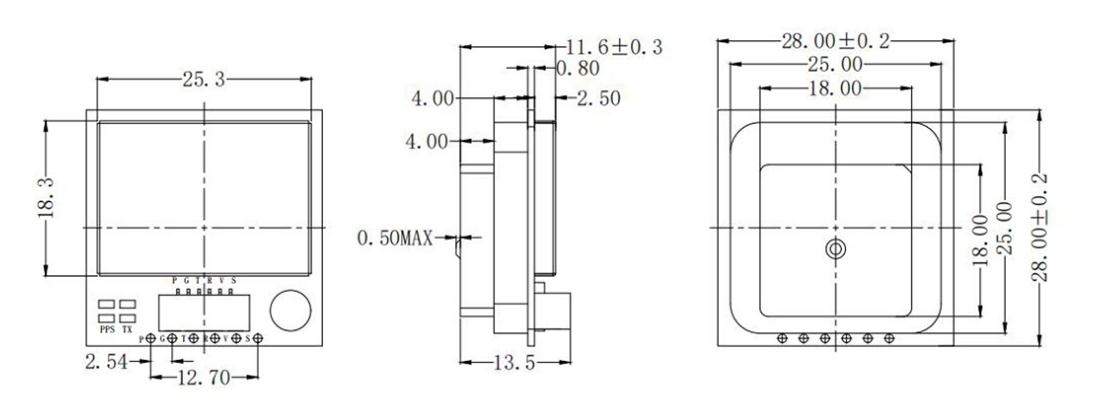 RTK GNSS Board MP-280B