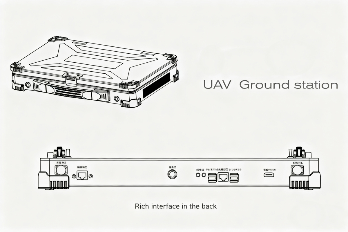 MTX30 UAV RC Ground Station Remote Control of Aircraft and Gimbal