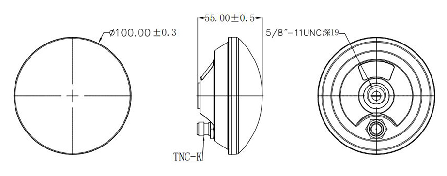 RTK GNSS Antenna MT-208C