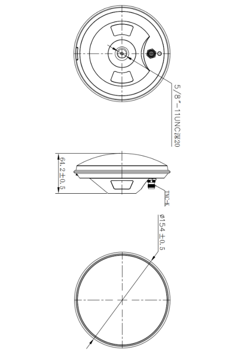 RTK GNSS Antenna MT-800FA2