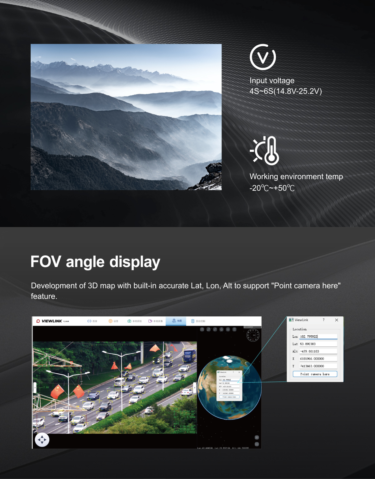 China Moneypro MT9-50 Dual IR 5x Thermal Zoom FOV Flexibility Camera