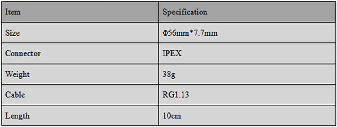 RTK GNSS Antenna MT-4510F
