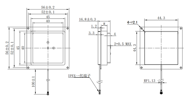 RTK GNSS Antenna MT-5610