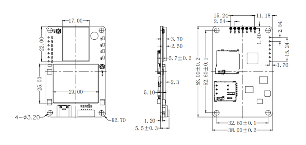 RTK GNSS Board MG-348