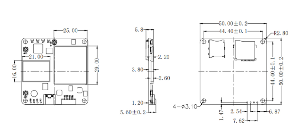 RTK GNSS Board MG-348