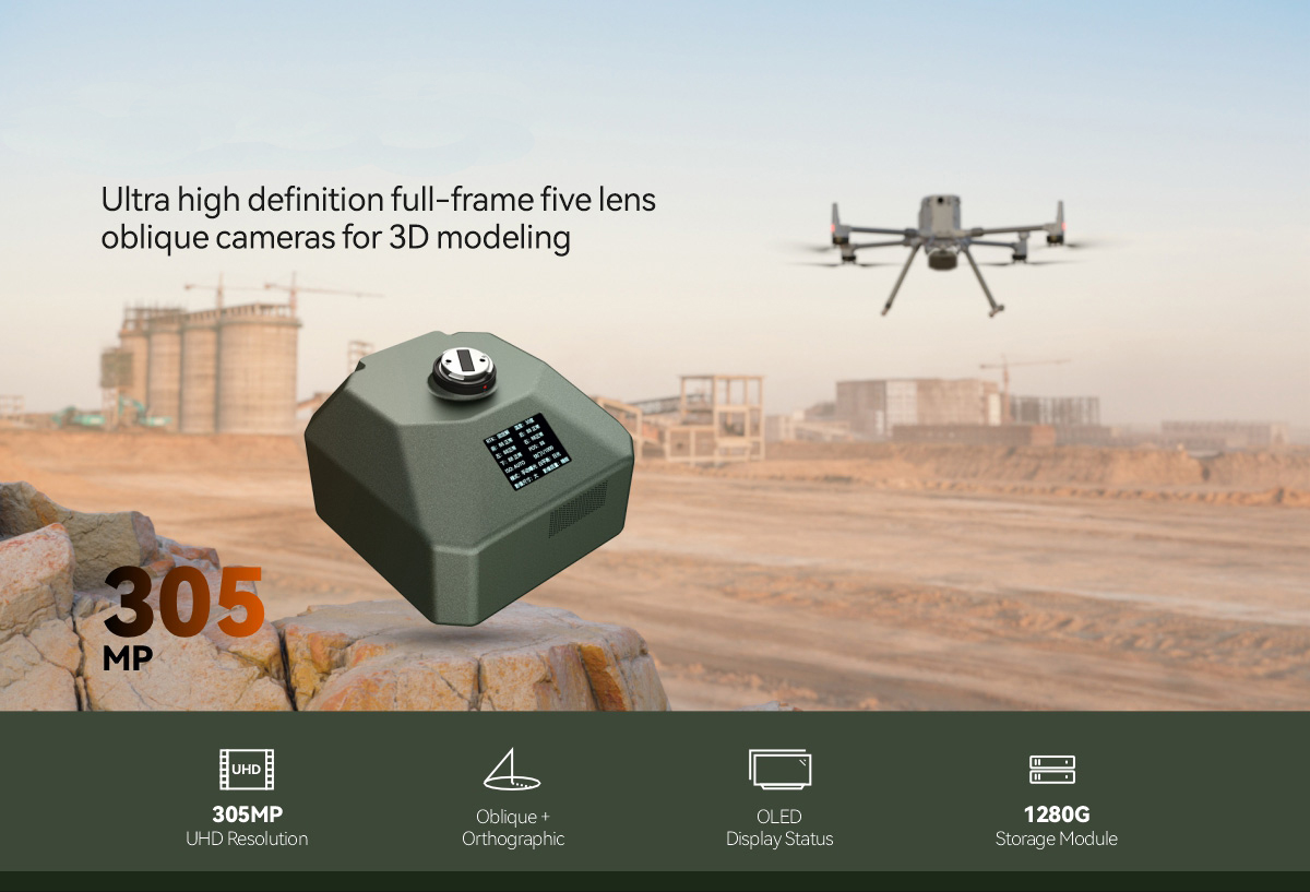 China Moneypro High-Performance Five-Lens Tilt Photography Camera MO305 PRO