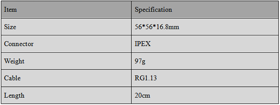 RTK GNSS Antenna MT-5620C