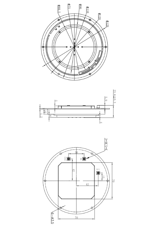RTK GNSS Antenna MT-304