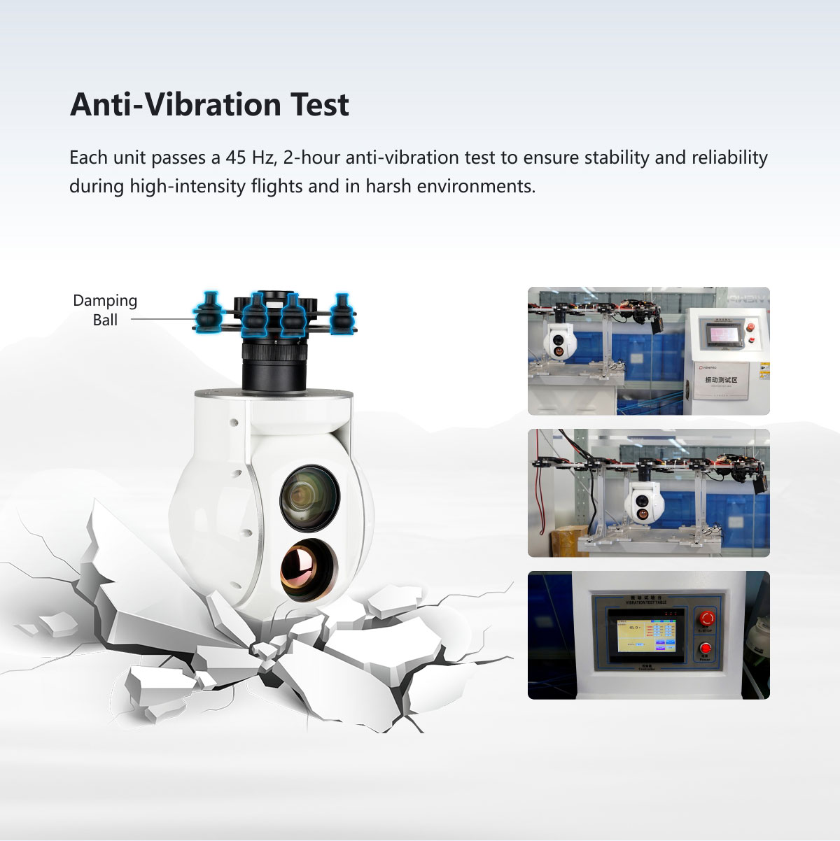 China Moneypro M30TIR-35 30x EO+IR Dual-sensors Object Tracking Gimbal Camera