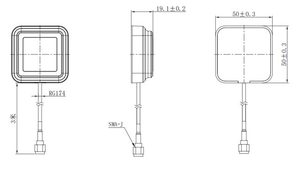 RTK GNSS Antenna MT-246