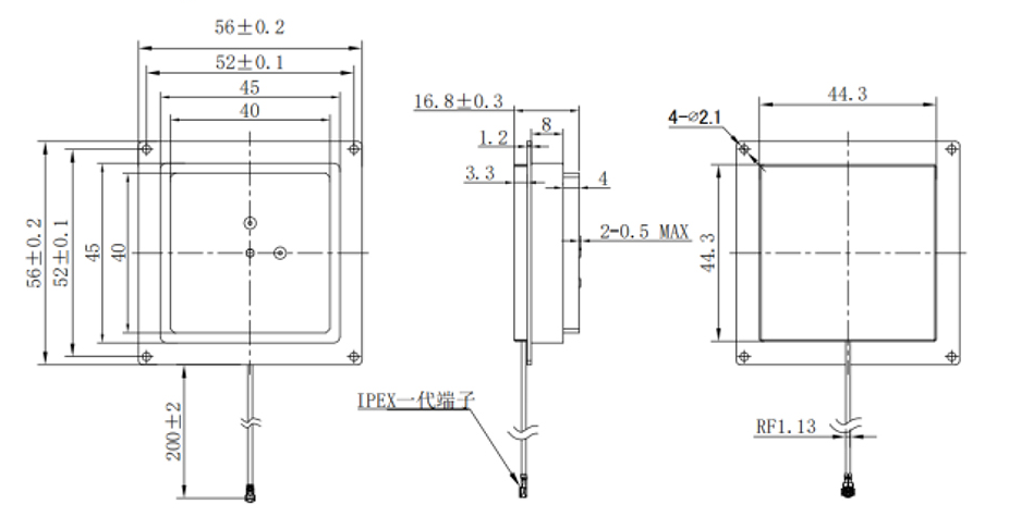 RTK GNSS Antenna MT-5620C