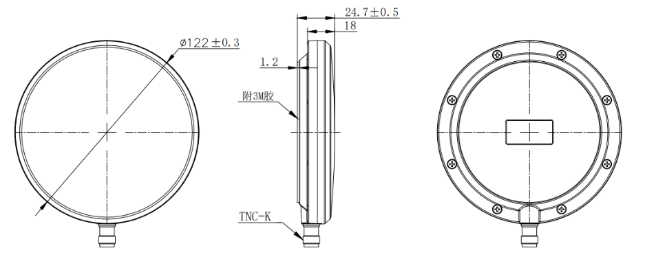 RTK GNSS Antenna MT-243