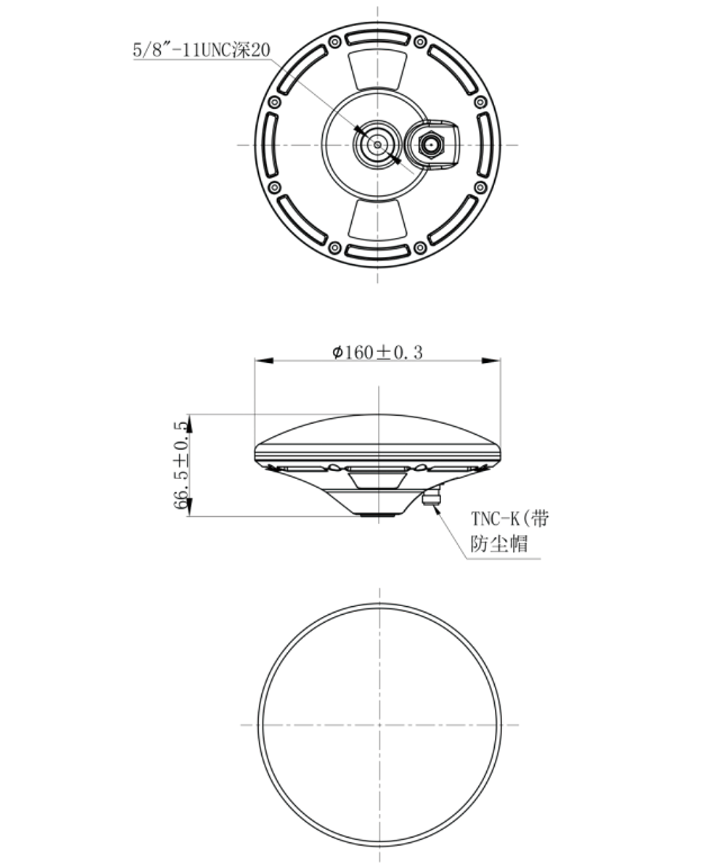 RTK GNSS Antenna MT-300D