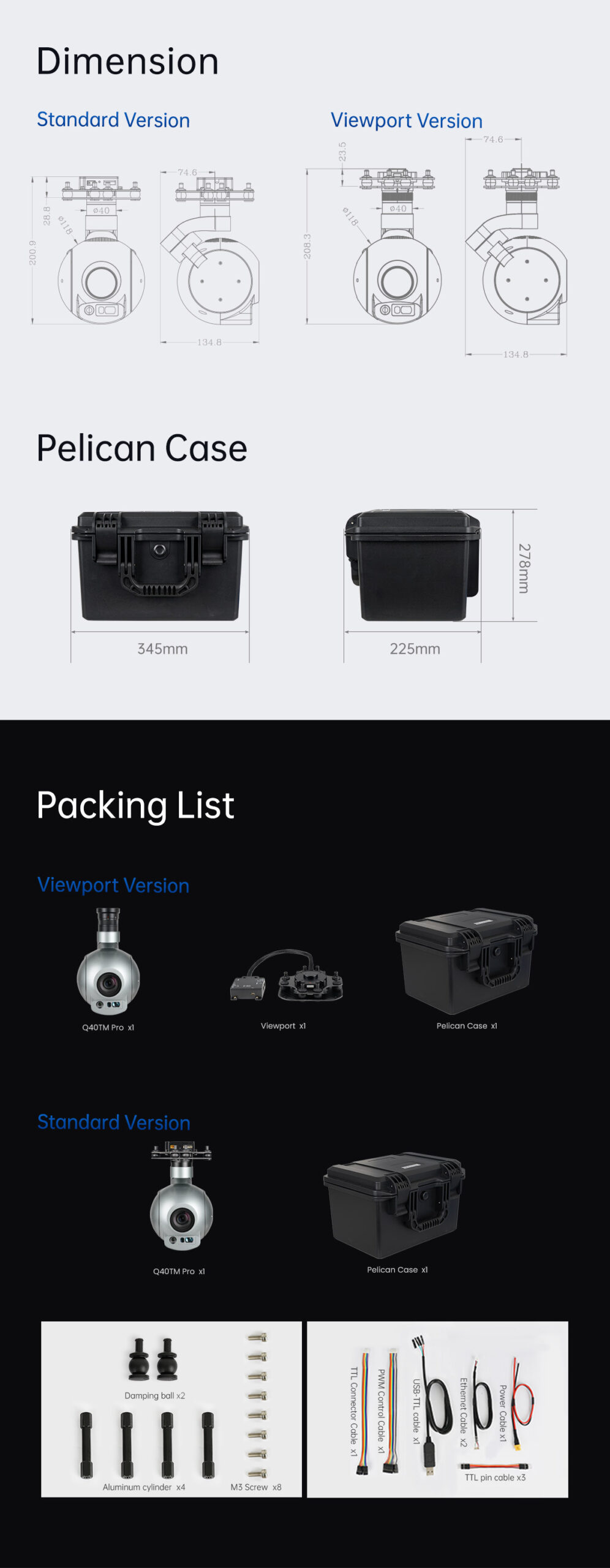 China Moneypro M40TM PRO 40x Target GPS Coordinate Calculation and Auto Tracking