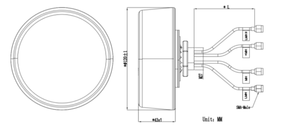 RTK GNSS Antenna MT-B094