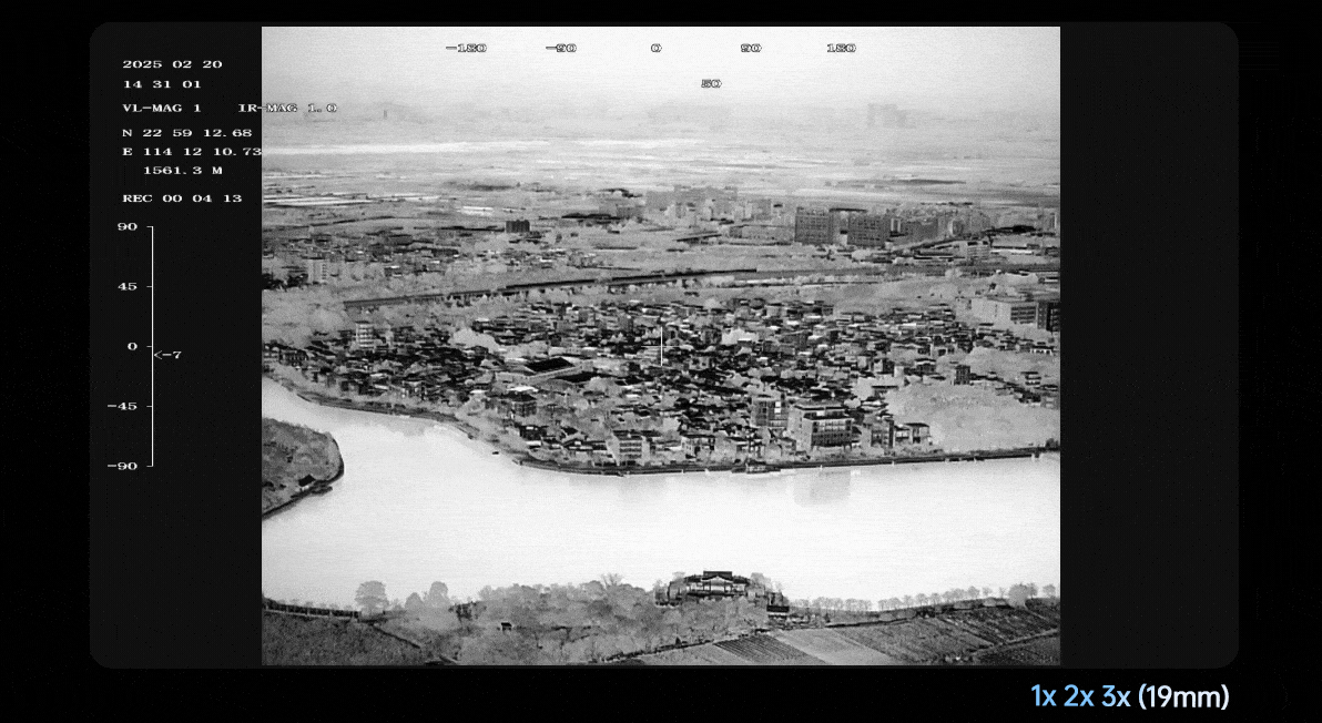 China Moneypro MIR1975T Dual IR Thermal Sensors Object Tracking Gimbal Camera