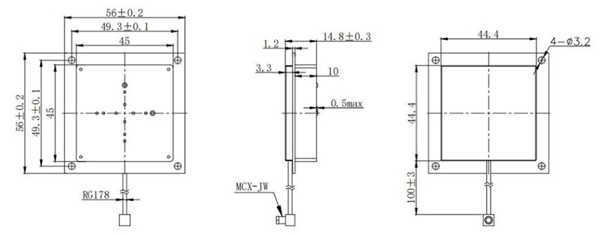 RTK GNSS Antenna MT-T422