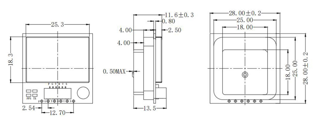 RTK GNSS Board MP-280U