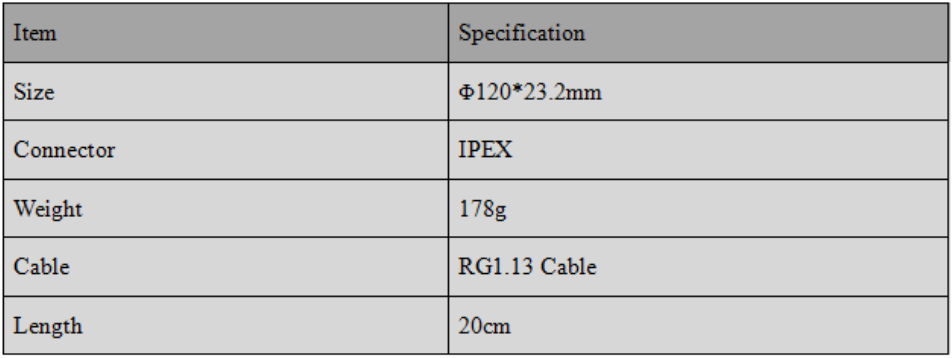 RTK GNSS Antenna MT-4820
