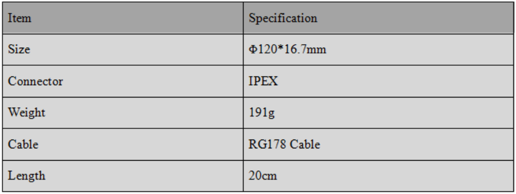 RTK GNSS Antenna MT-4020