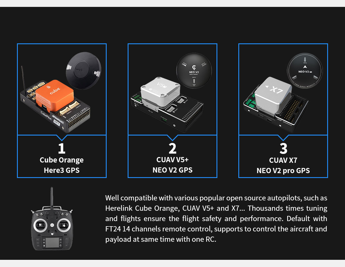 China Moneypro MVT240 PRO Bionic VTOL Drone Smooth Flight UAV max 1.6kg Payload 3.5hrs Endurance