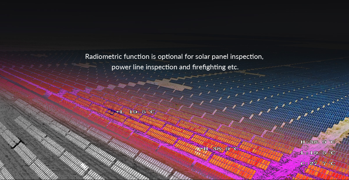 China Moneypro M30TIR Pro 1280 IR thermal Camera 30x Starlight Night Vision High-level Dual-sensor Tracking Payload Camera