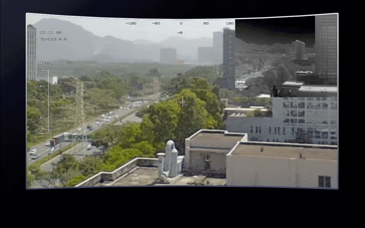 China Moneypro M818X Micro Dual EO/IR Object Tracking Gimbal Camera