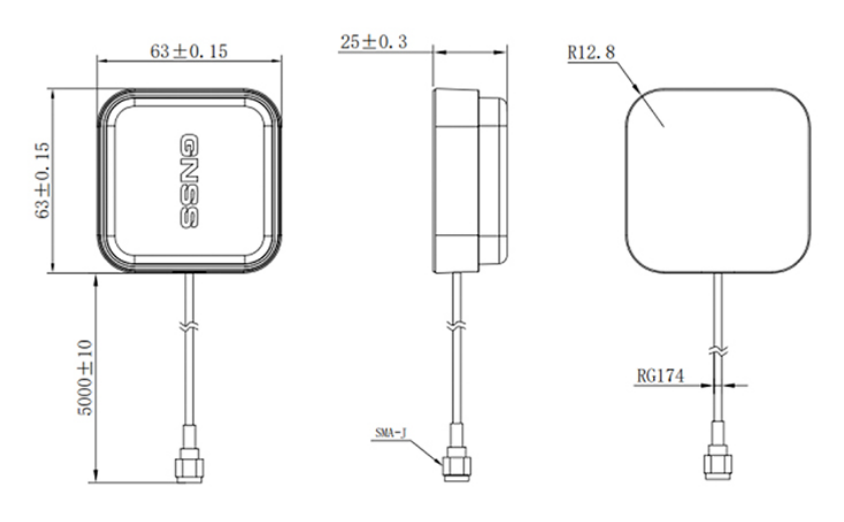 RTK GNSS Antenna MT-345AJL5