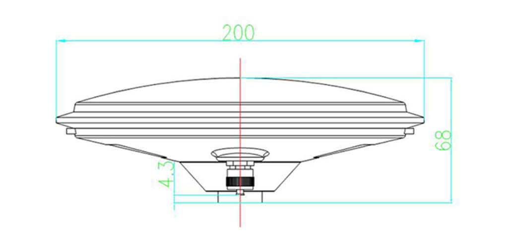RTK GNSS Antenna MT-200