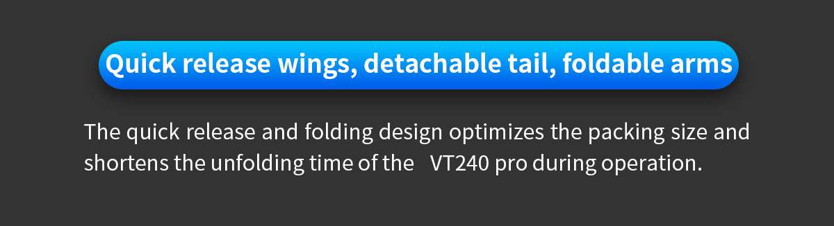 China Moneypro MVT240 PRO Bionic VTOL Drone Smooth Flight UAV max 1.6kg Payload 3.5hrs Endurance